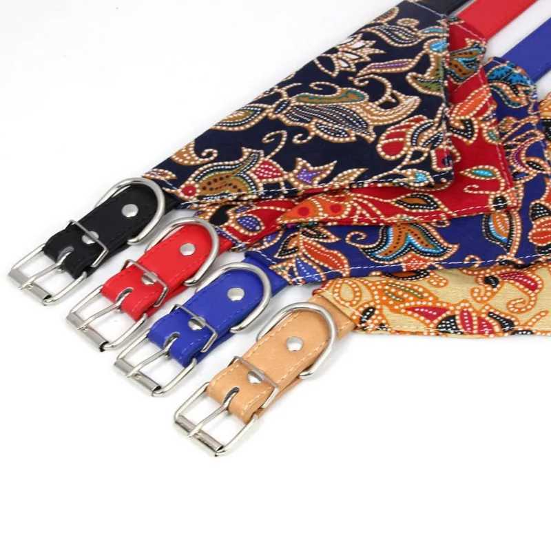 High Quality Adjustable pet dog triangular bib Saliva towel small dog cat neck scarf headband personalized triangular bib collar T250407