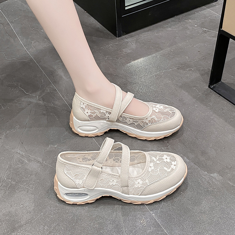 2025 Designer Fisherman's shoes for women in the summer , mesh breathable sleeve for lazy people, loafers, one foot stepping, mesh shoes, thin si