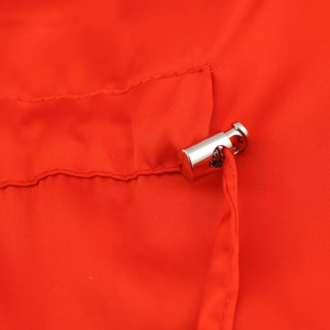 ZBZA Womens Tassel Satin Effect Shirt with Flip Collar Long Sleeve Single breasted Top for Spring and Summer Casual Solid Color Unique 250407