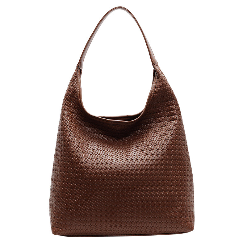 2025S Designer Women S Bag Large Capacity For Women Stylish New Simple Shoulder Bag Soft Surface Casual Commuting Texture Tote Bag