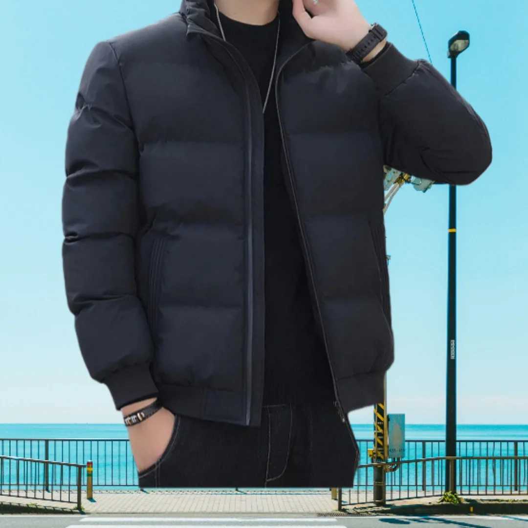 Mens winter jackets and coats 2026 new cotton coat clothing Mens thick windbreaker coat Overcoat Mens M - 5XL size Quick deliT251107