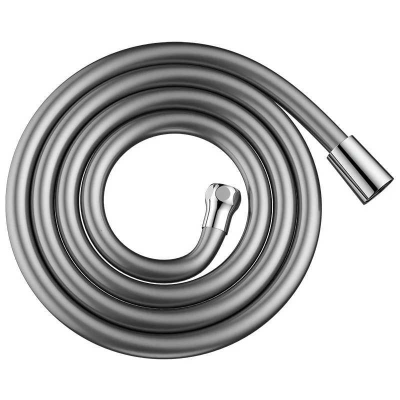 15/2m Soft Silicone 360 Rotation Shower Hose ible Anti Winding Explosion-proof Bathro Faucet Hose Extension Pipe Y251107