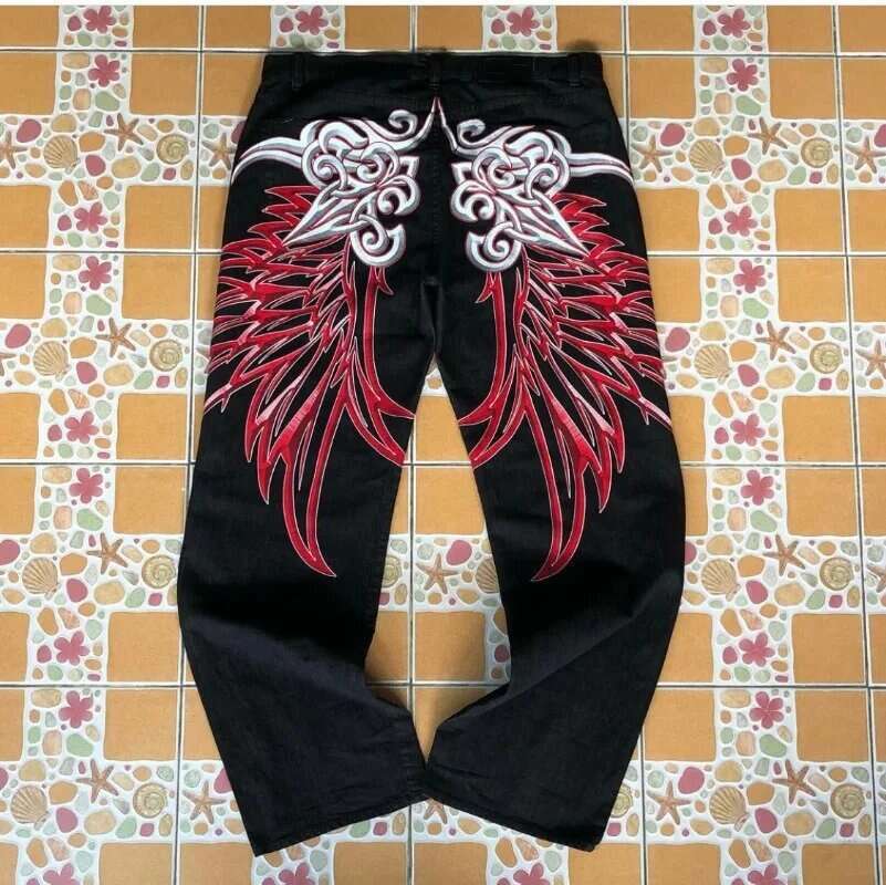 Y2K Bigboy Men streetwear loose jeans casual