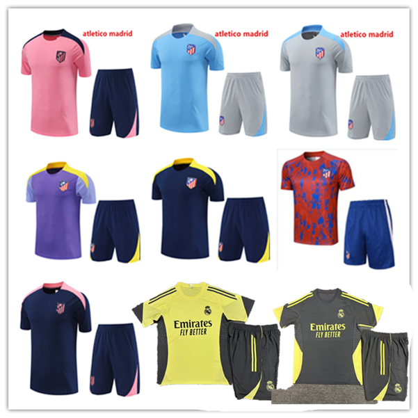 pre-match 2024 2025 2026 atleticos training soccer jersey Reals football shirt camiseta men kids shorts tracksuit camiseta men 25 26 uniforms Vini Jr
