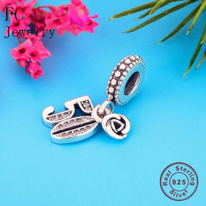 FC Jewelry Fit Original Pan Charms Bracelet 925 Silver 13th 18th 21th 50th 60th 70th Bead Making Women Birthday Berloque 2020XJ251107