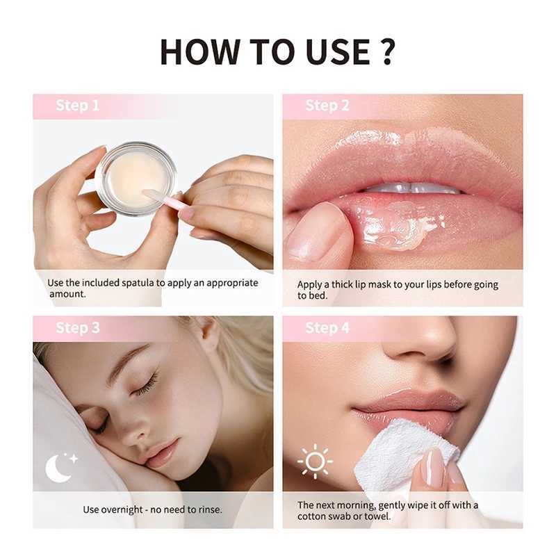 Small pink pot lip care lipstick moisturizing fine gloss strawberry fruit portable moisturizing lipstick suitable for female lip care W250407