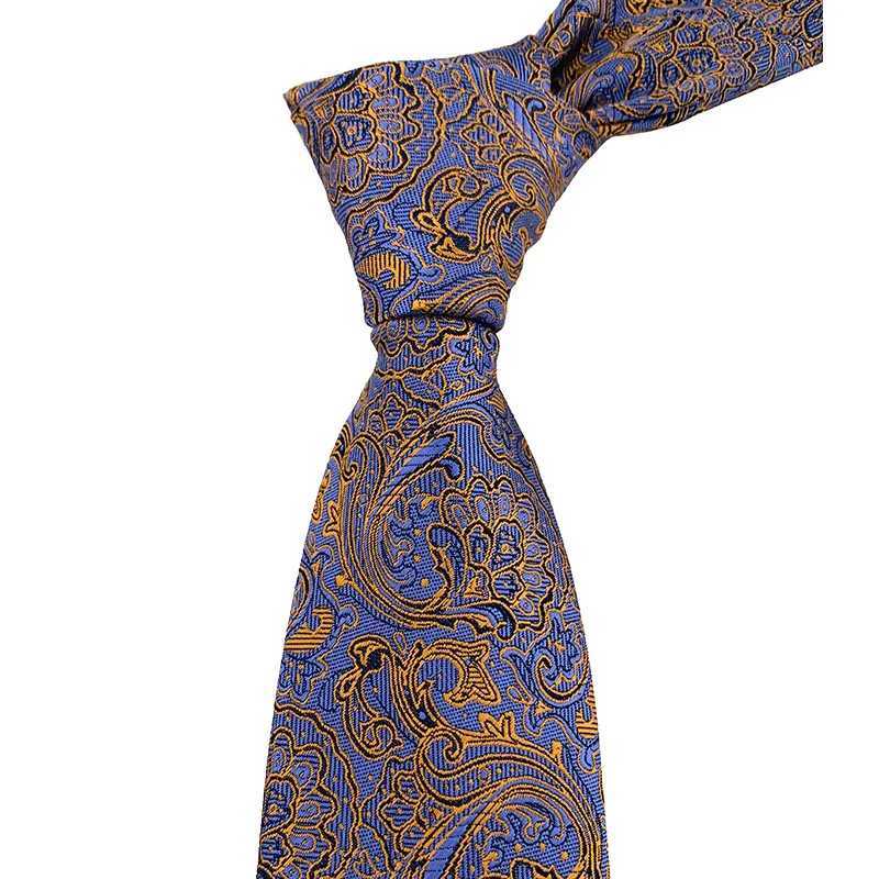 Luxury 8CM Mens Ties Polka Dot Stripes Classic Business Necktie Jacquard Woven Neck ties For Men Gro Wedding Party Neckwear X250407
