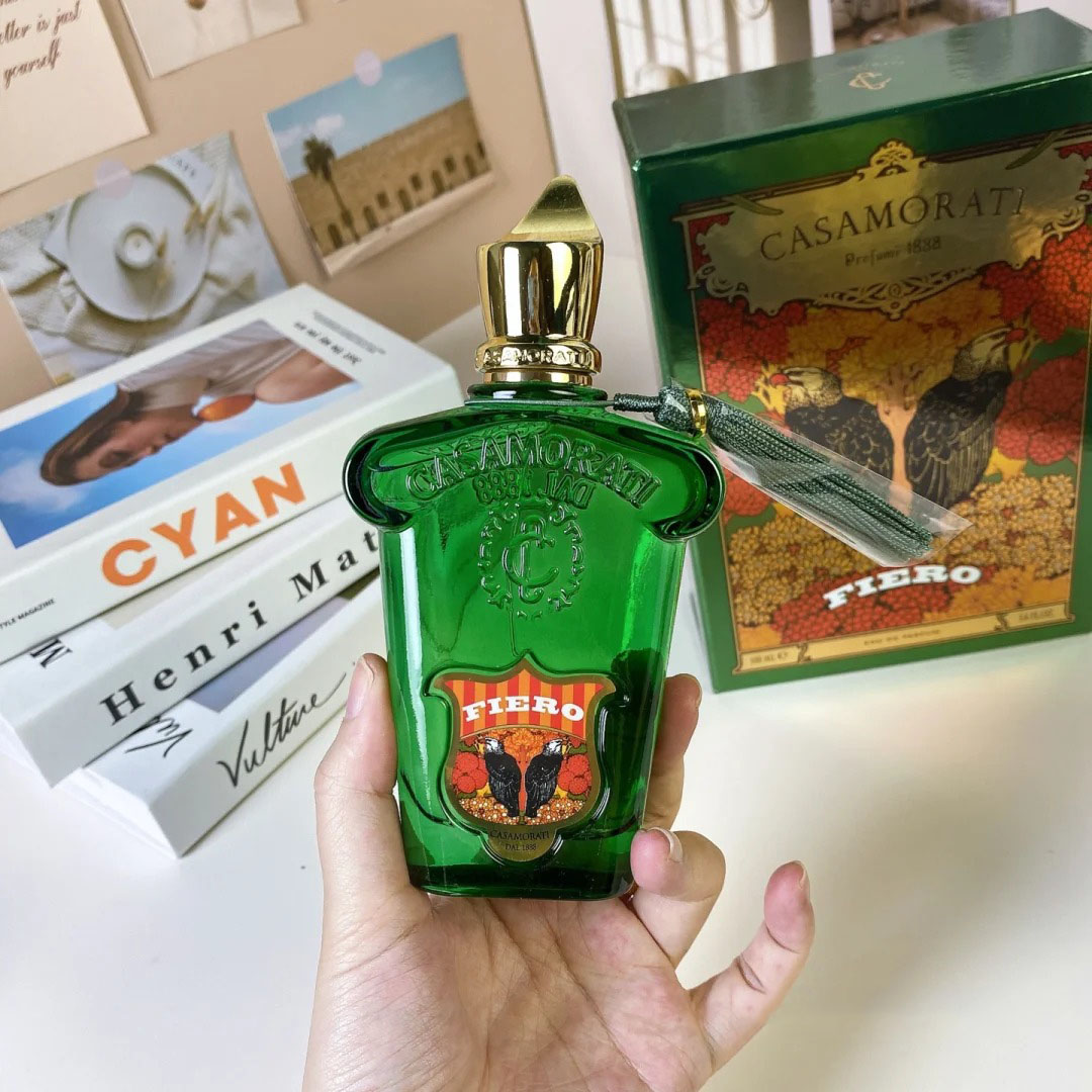 Casamorati Fiero Perfume 100ml Dal1888 Lira Dama Bianca Bouquet Ideale Fragrance Men Woman Eau De Parfum 3.4oz Long Lasting Smell Brand Cologne Spray 