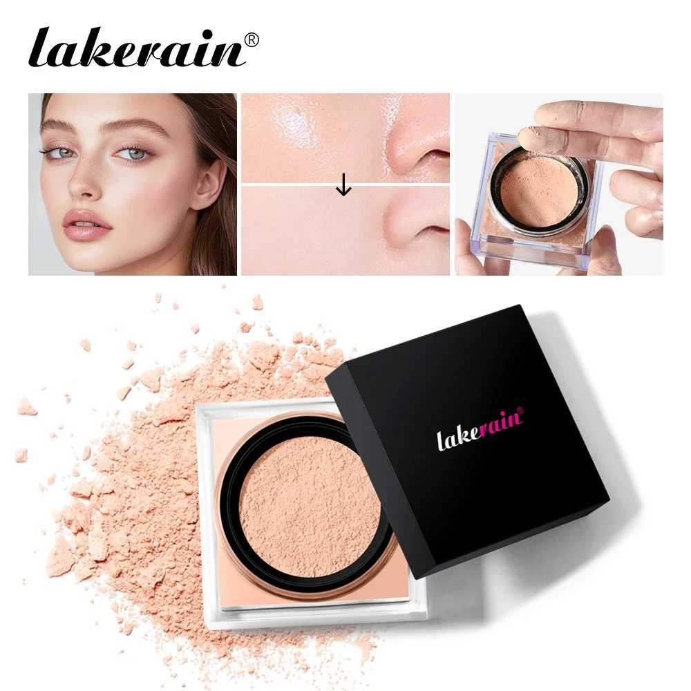 Smooth matte loose baking and setting powder natural concealer long-lasting oil control rose whitening skin color powderXJ250407