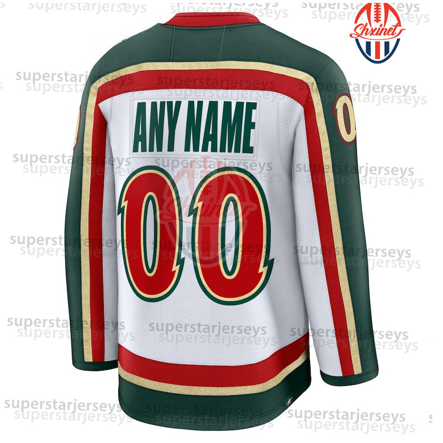 New Quinn Hughes Hockey Jerseys Kirill Kaprizov Marc-Andre Fleury Matt Boldy Marcus Foligno Marco Rossi Mats Zuccarello Brock Faber Vladimir Tarasenko