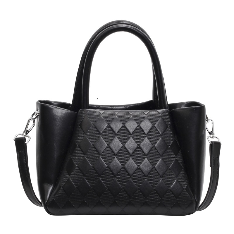2025S Designer Women S Bag Korean Trendy Handbag Women S Winter New Simple Shoulder Casual Cross Body Texture Design Tote Bag