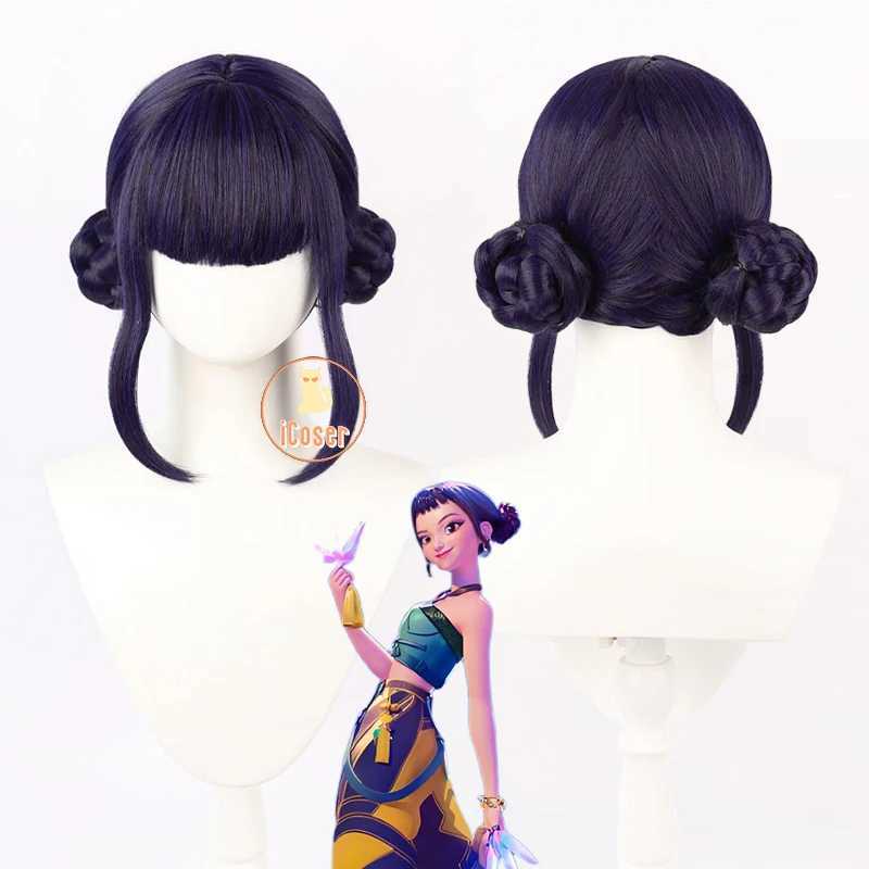 KPop Demon Hunters Zoey Cosplay Costume Black Gold Skirt Huntrix Golden Outfit Earrings Headwear Halloween Party for Women Girls W251107