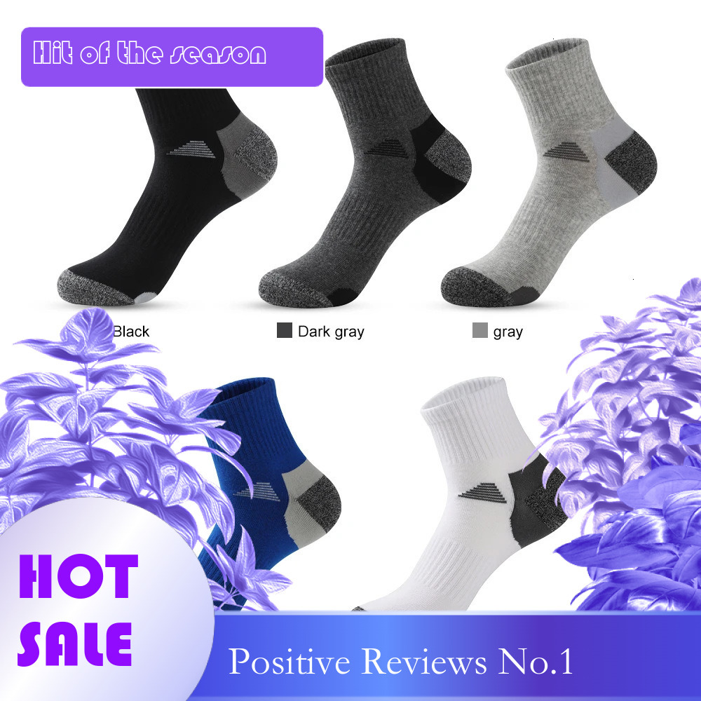 Ddmytiger Ddmytiger Men S Outdoor Mountaineering Professional Running Sweat Absorbing And Odor Proof Cotton Zhuji Socks