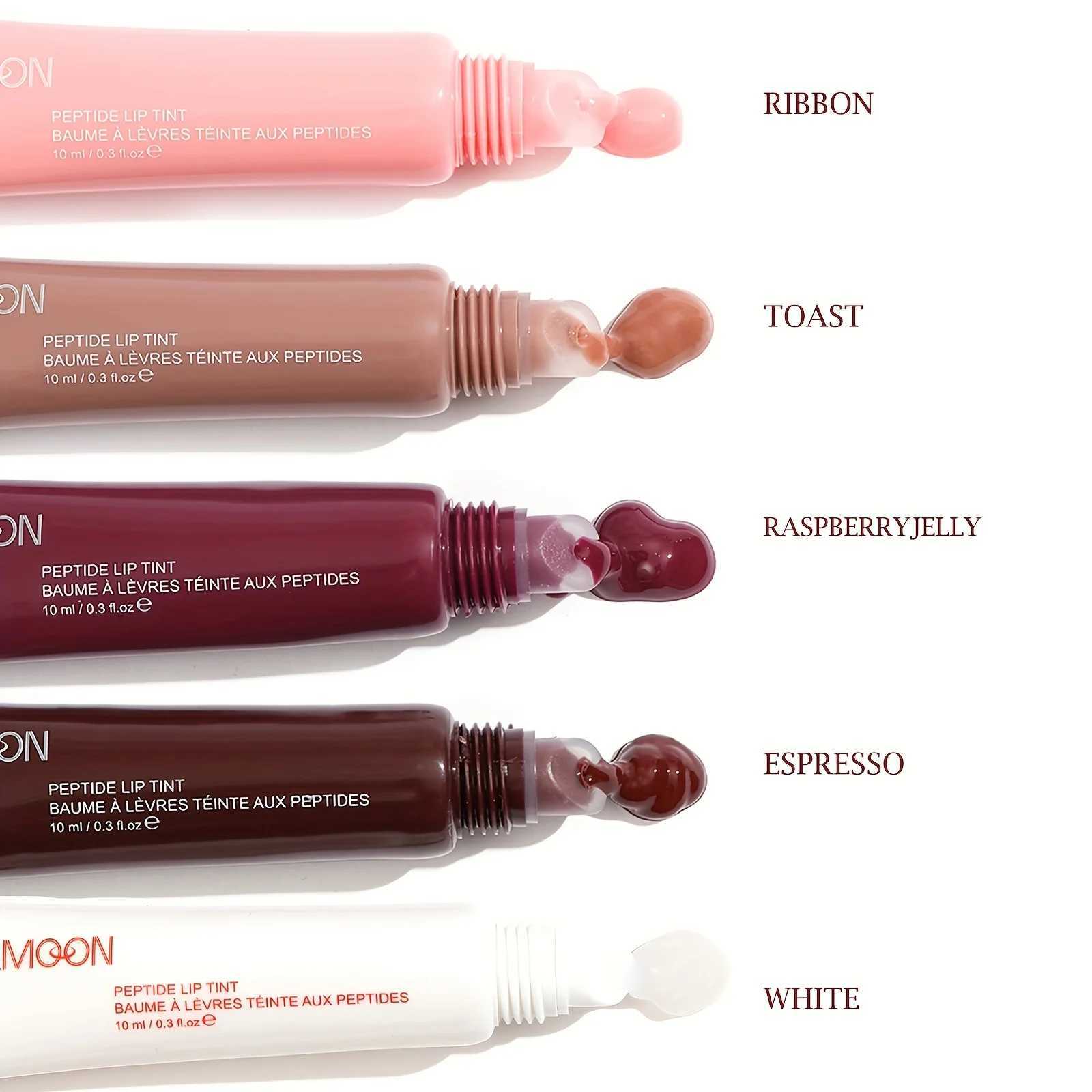Five color gloss lipstick moisturizing moisturizing and brightening lip lines fruit lotion and skin coloring lipstick W250407