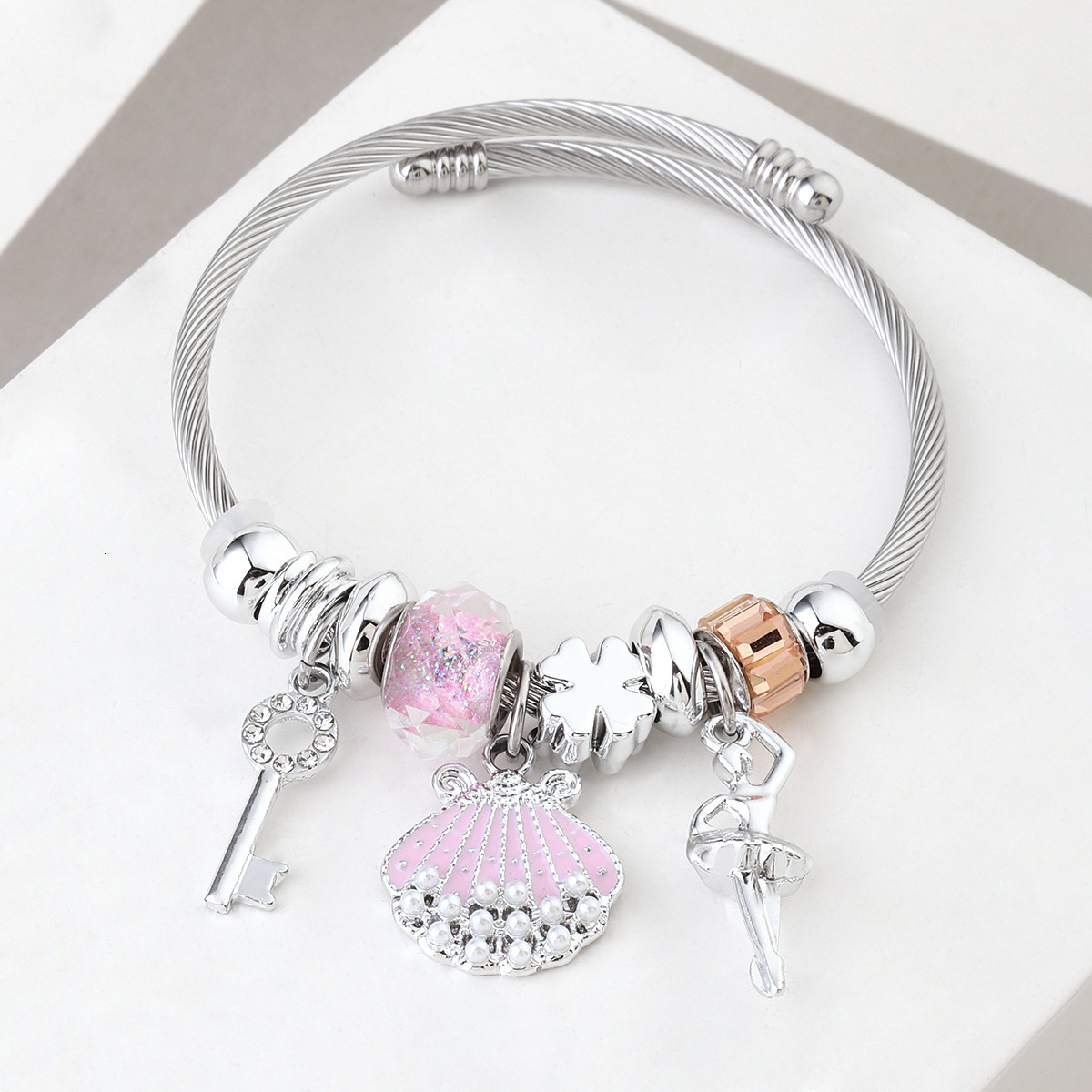 Colorful Dopamine Jewelry Fashion Bead Style Bracelet