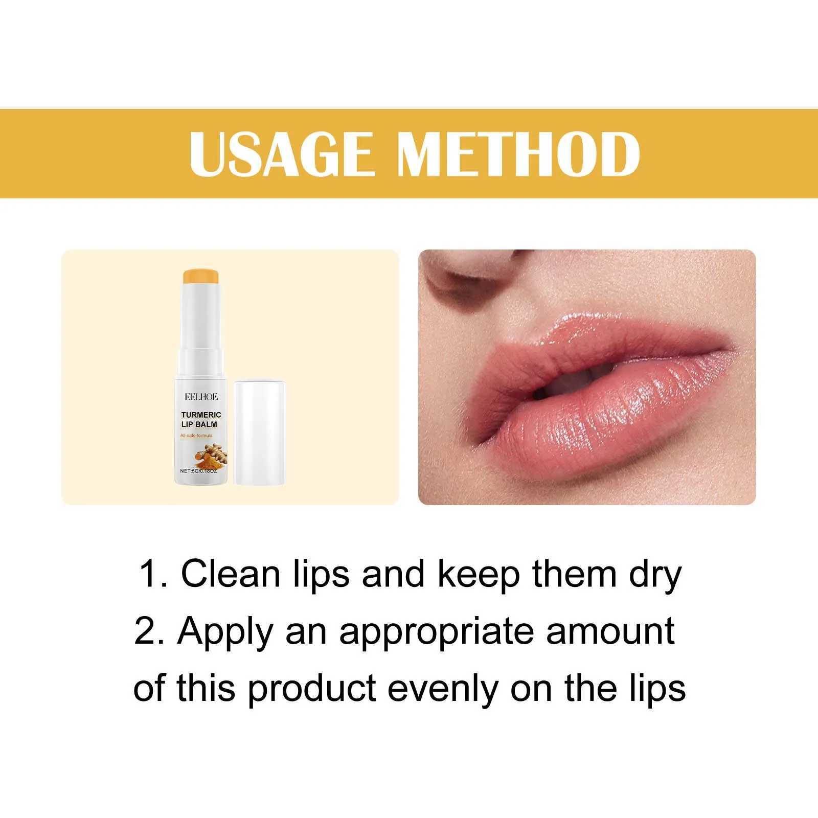EELHOE lipstick is used to remove turmeric and dark pigments reduce fine L-Ines whitening melanin lip color and lasting cosmetics 5g W250407