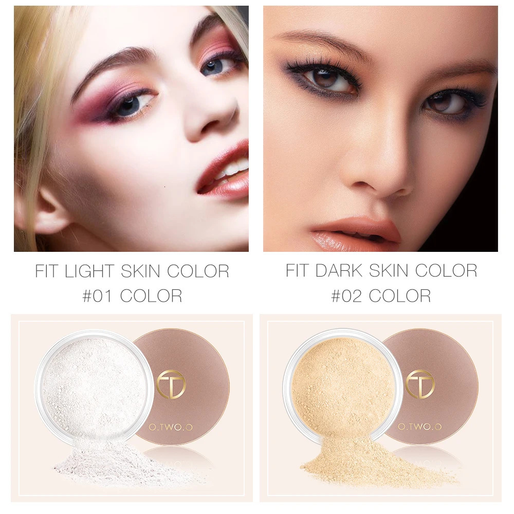 Wholesale OTwo O loose powder matte longlasting invisible hole base makeup set waterproof 250325