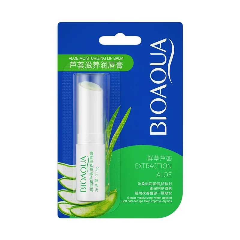 BIOAQUA Aloe Honey Strawberry Moisturizing Natural lipstick Lasting Nutritional Protection Improve Chapped Dry and Delicate W250407