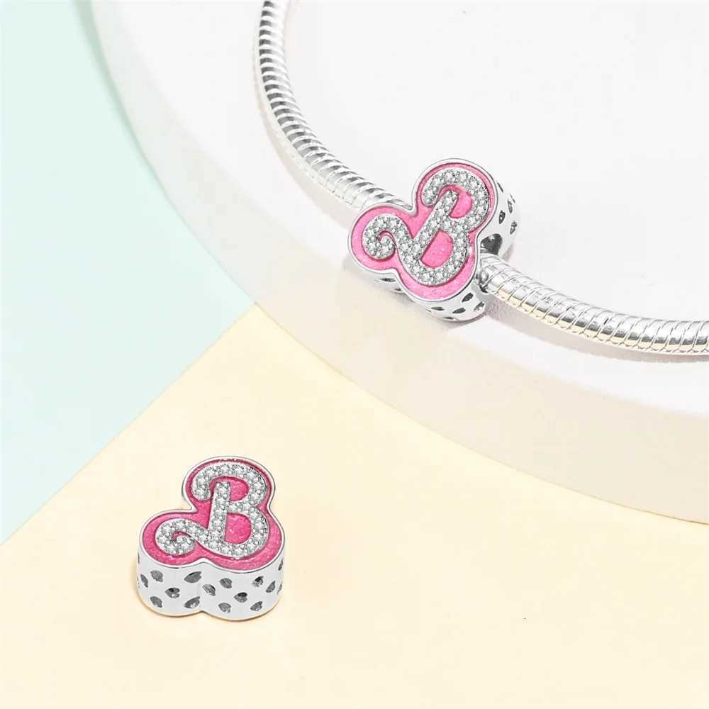 925 Sterling Silver Princess Skirt Bags Pink Series Heart Charms Beads Fit Womens 925 Original Bracelets DIY Jewelry Hot GiftsXJ251107