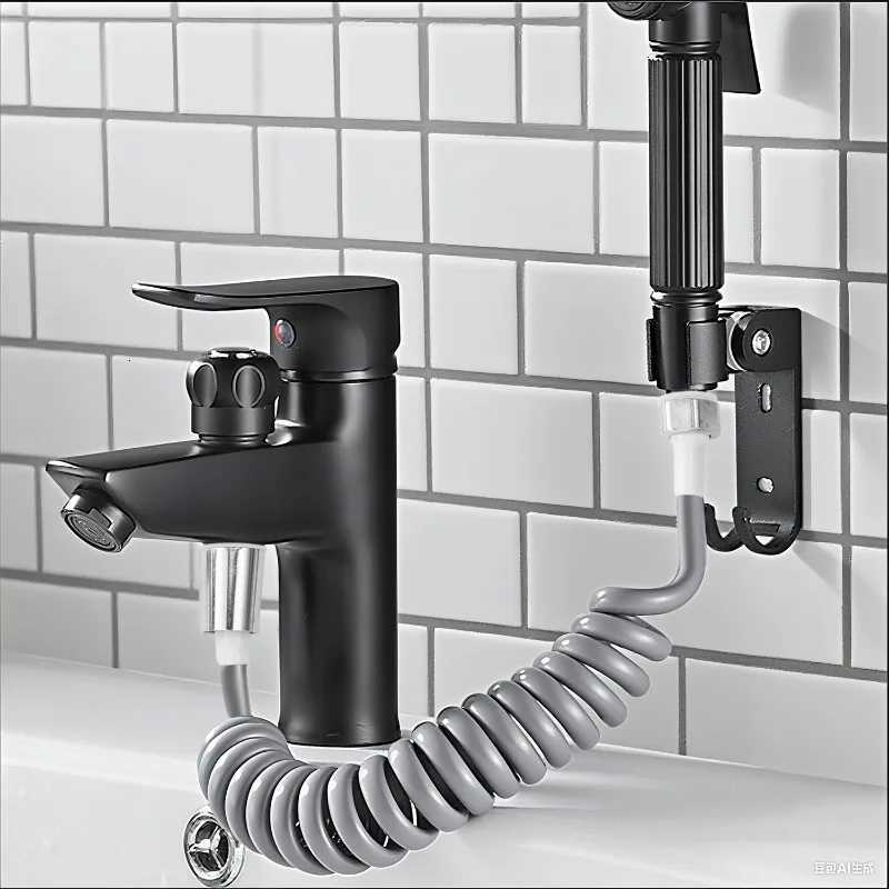 2/3/5m Universal Spring Shower Hose Water Plumbing Hose Bathro Pipe Connector Toilet Bidet Sprayer Tube Telephone Line Hoses Y251107