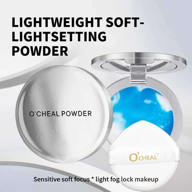 Eraser Matte Flour Oil Control 24-hour Durable Waterproof Facial Makeup Cosmetic Set Compact Flour with MirrorXJ250407