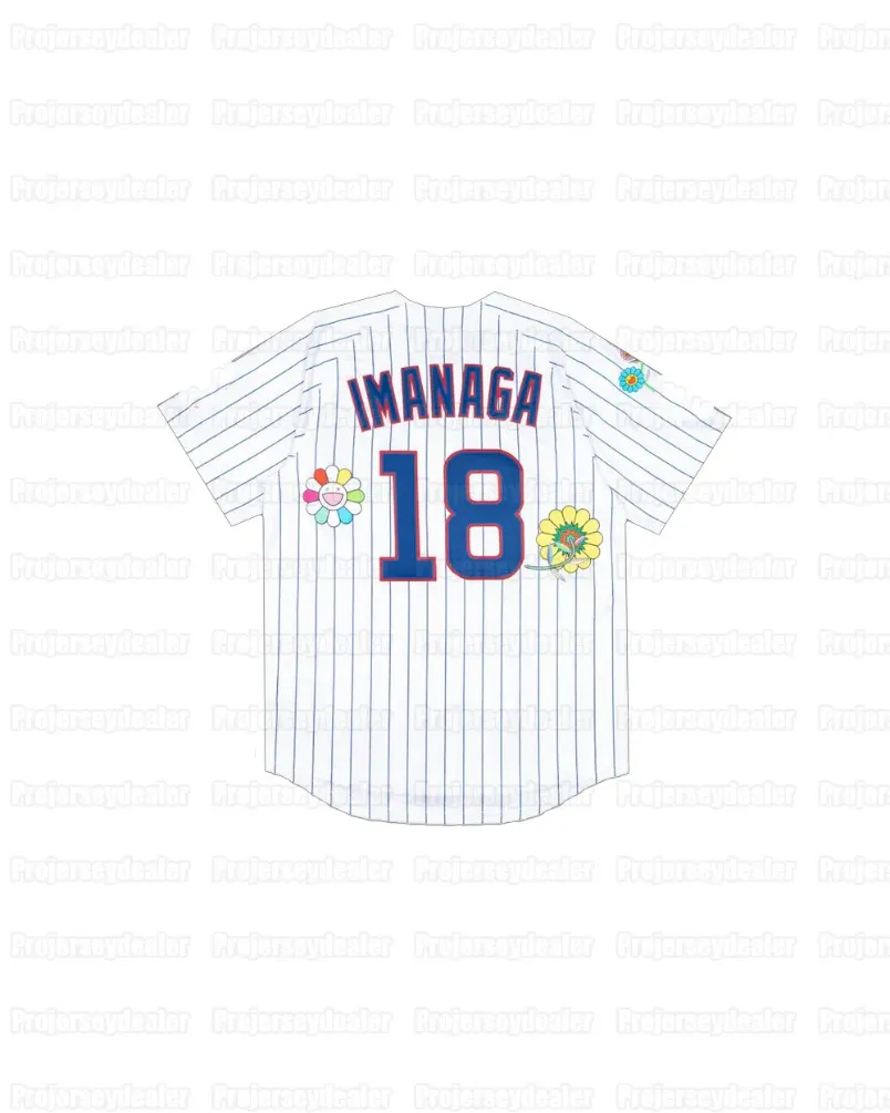 2025 Baby Blue Tokyo Series 7 Swanson Baseball Jerseys Hoerner Imanaga Bellinger Happ Suzuki Sandberg Custom Jersey