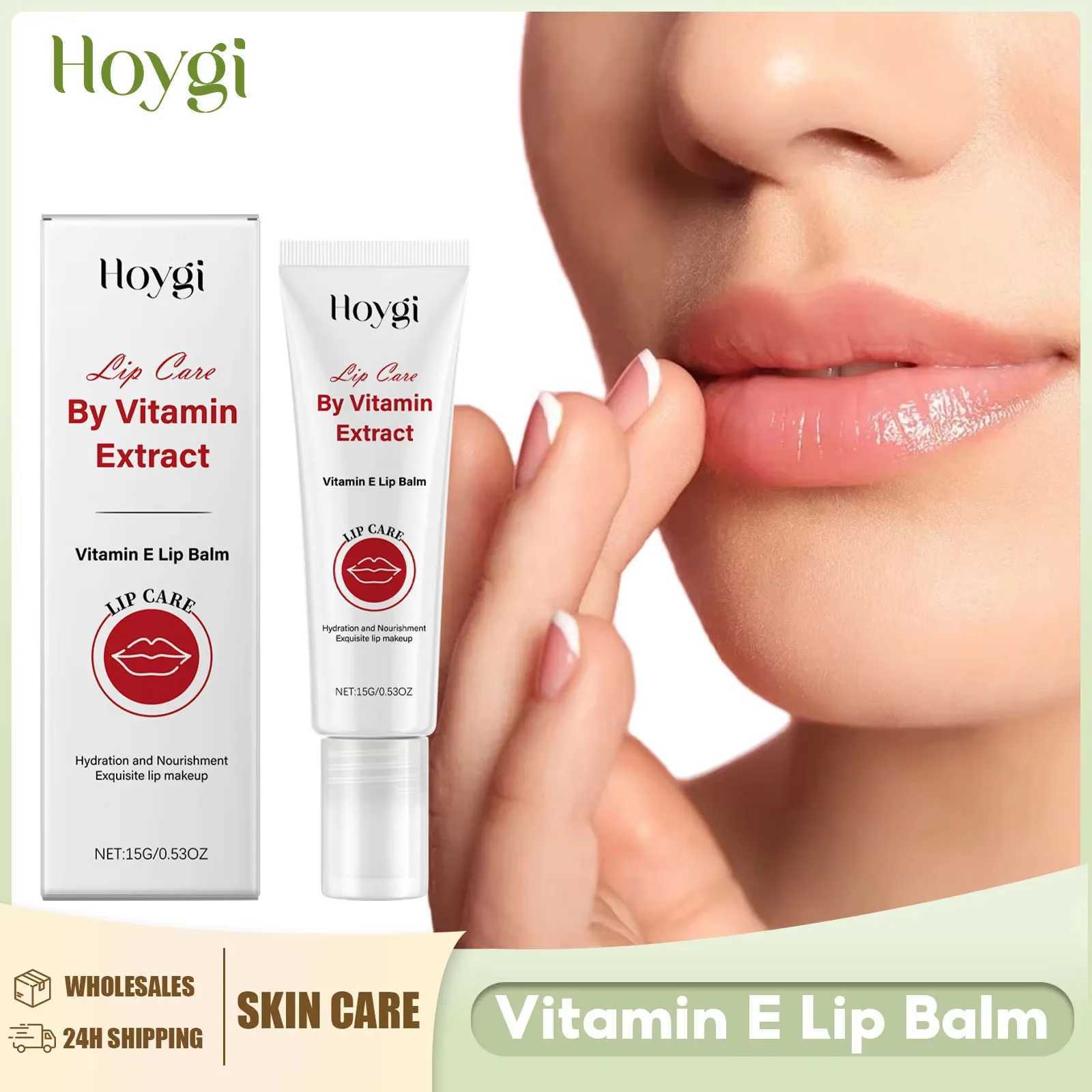 Vitamin E lipstick improves nondestructive anti cracking reduces lip line moisturizing prevents dryness nourishes beauty and health care products W250