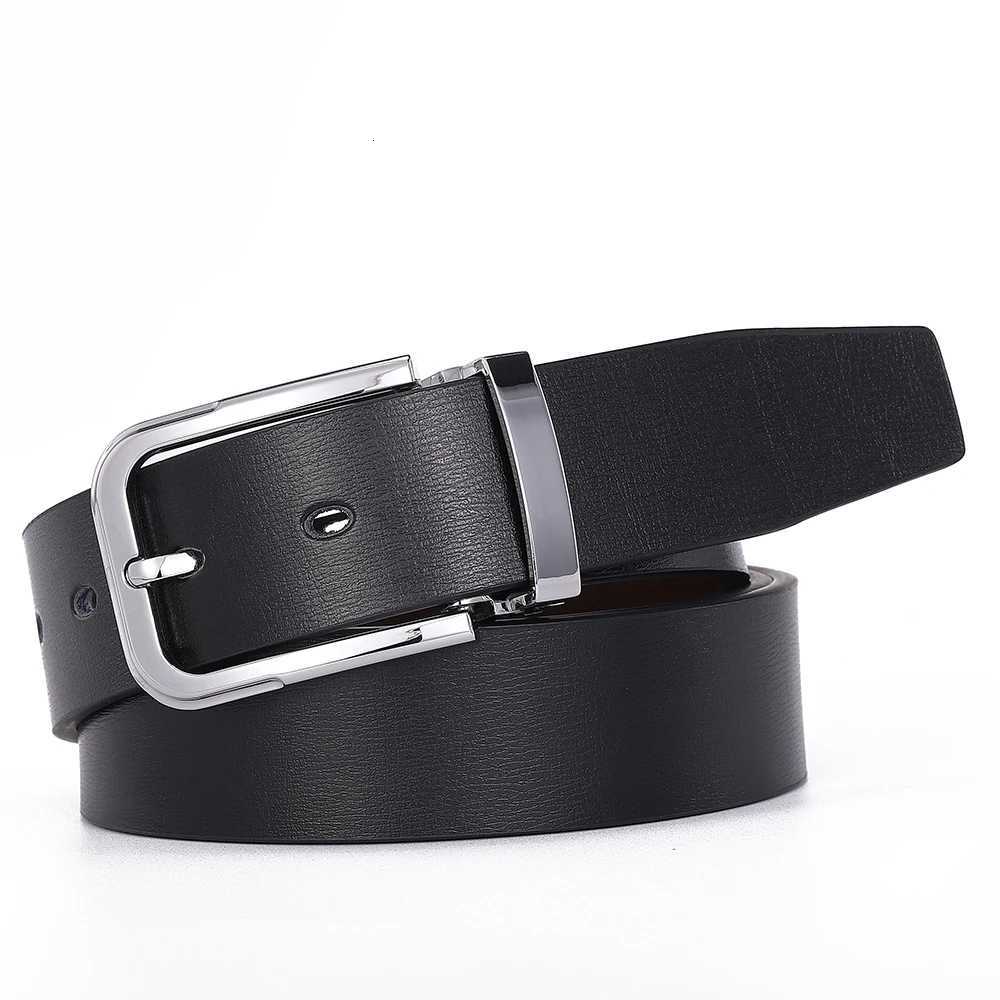 Pin Buckle Cowskin Belts for Men High Quality Mens Leather Belt Designer Strap Male Fashion Luxury Brand Waist AccessoriesT251107