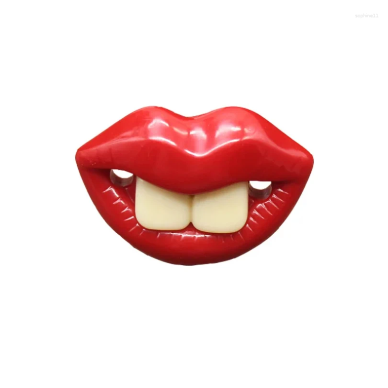 Update Funny Dog Pacifier Silicone Buckteeth For Small Red Lips Cat Muzzle Puppies Dental Health Pet Supplies