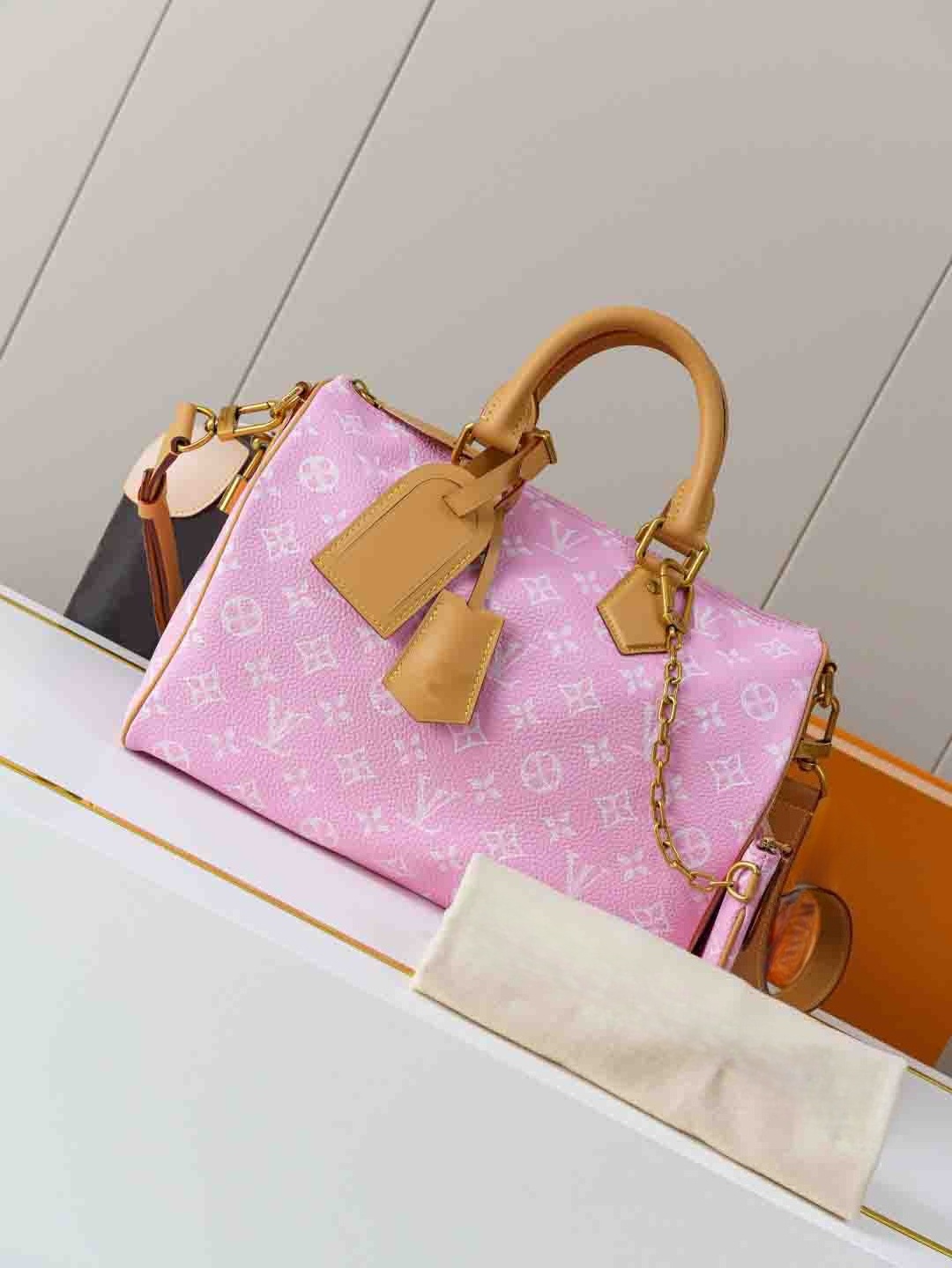 Designer Handbags Women Genuine Leather Shoulder Bags M24417 SPEDYS P9 BANDOULIERE Hobos Women Crossbody Bag Tote Lady Pillow Bag travel Wallet