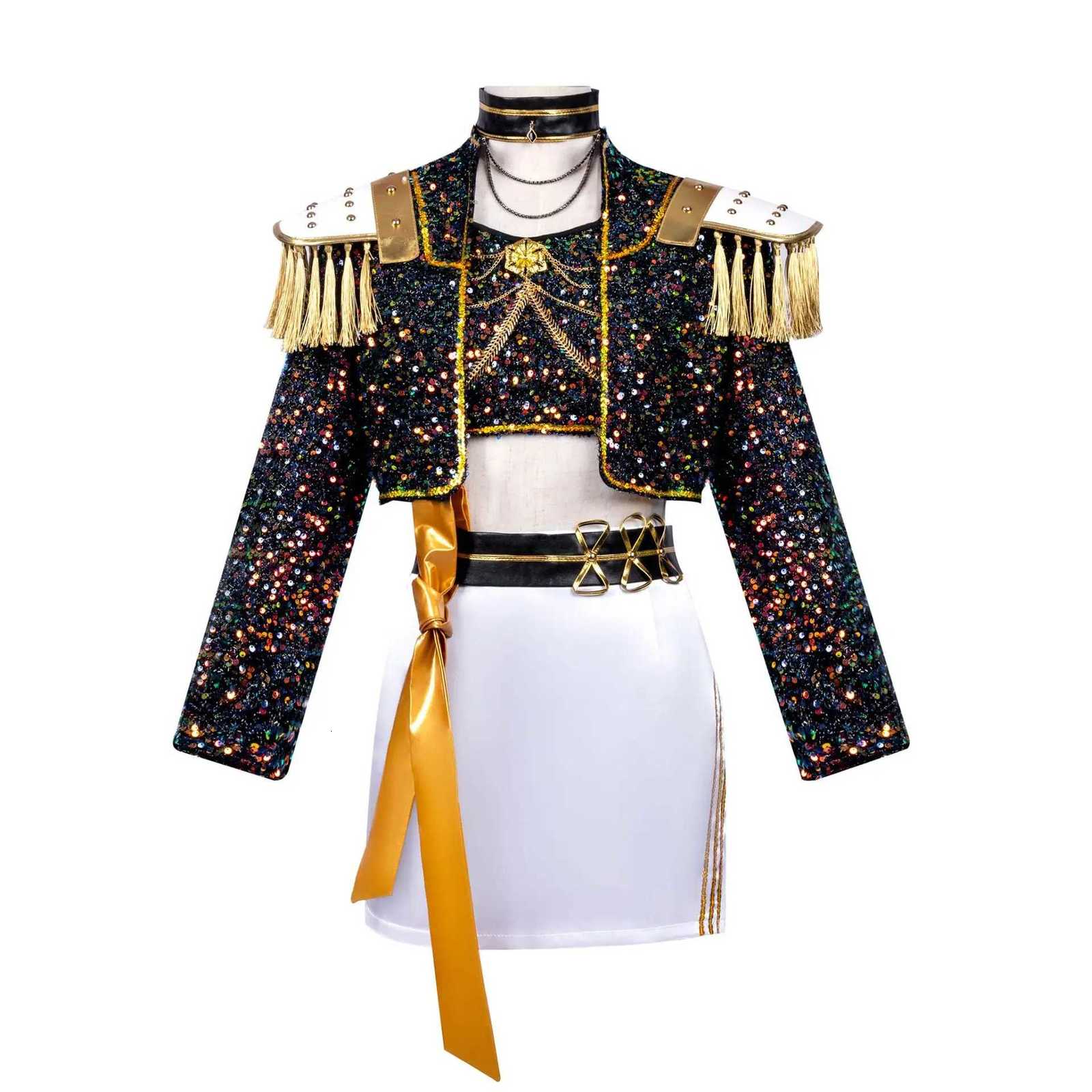Anime KPop Demon Hunters Rumi Mira Zoey Cosplay Costume Uniform Halloween Carnival Party Christmas Play Role Clothes Clothing W251107