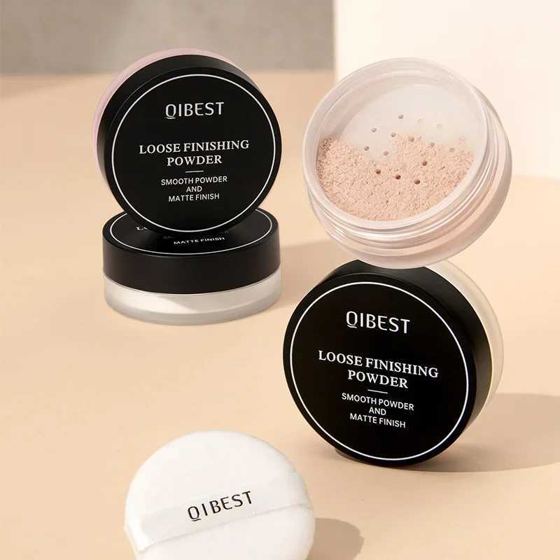 Matte oil controls loose powder delicate and unobstructed powder matte oil controls makeup settingsXJ250407