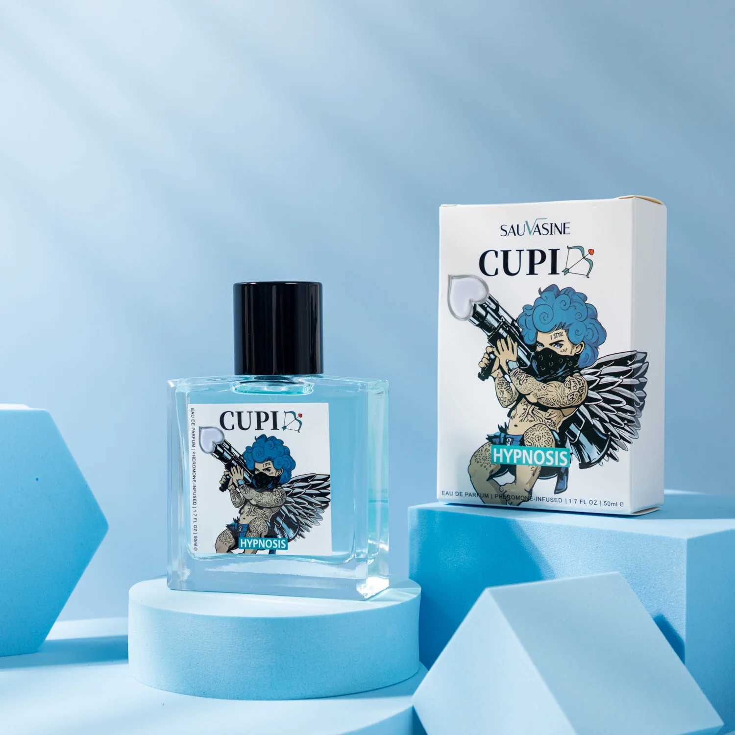 50ml Cupid Cologne Perfume Pheromone Cologne for Men Long Lasting Enhances Intimacy High Quality Hombre Perfume Attract Women C251107