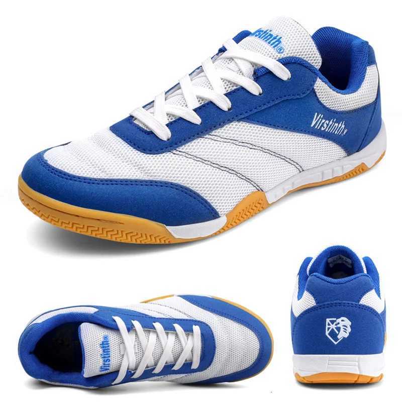 VIRSTINTH Pro Light Weight Badminton Shoes for Adt Kid Table Tennis Footwears Size 36-45 Breathable Footwears for Volleyball Y251107