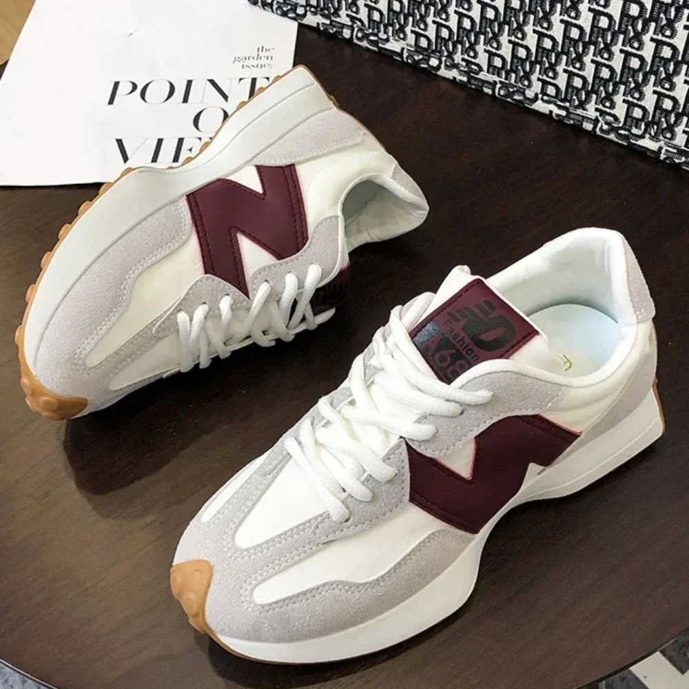 Sneakers Wen Causal Walking Shoes Wan Summer Fi Mesh Breathable Lace Up Sports Platform Shoes for Wen Designer Shoes Z250407