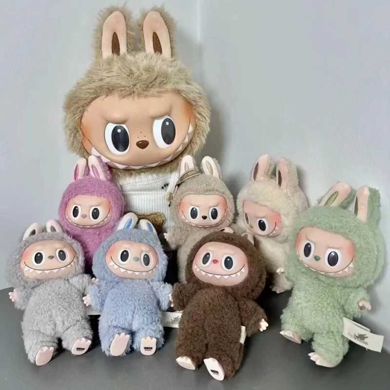 2024 New Ordinary Style Blind Box Labubu Monsters Exciting Macarons Series Toys Cute Action Animated Characters Dolls Childrens Gift ToysT250407