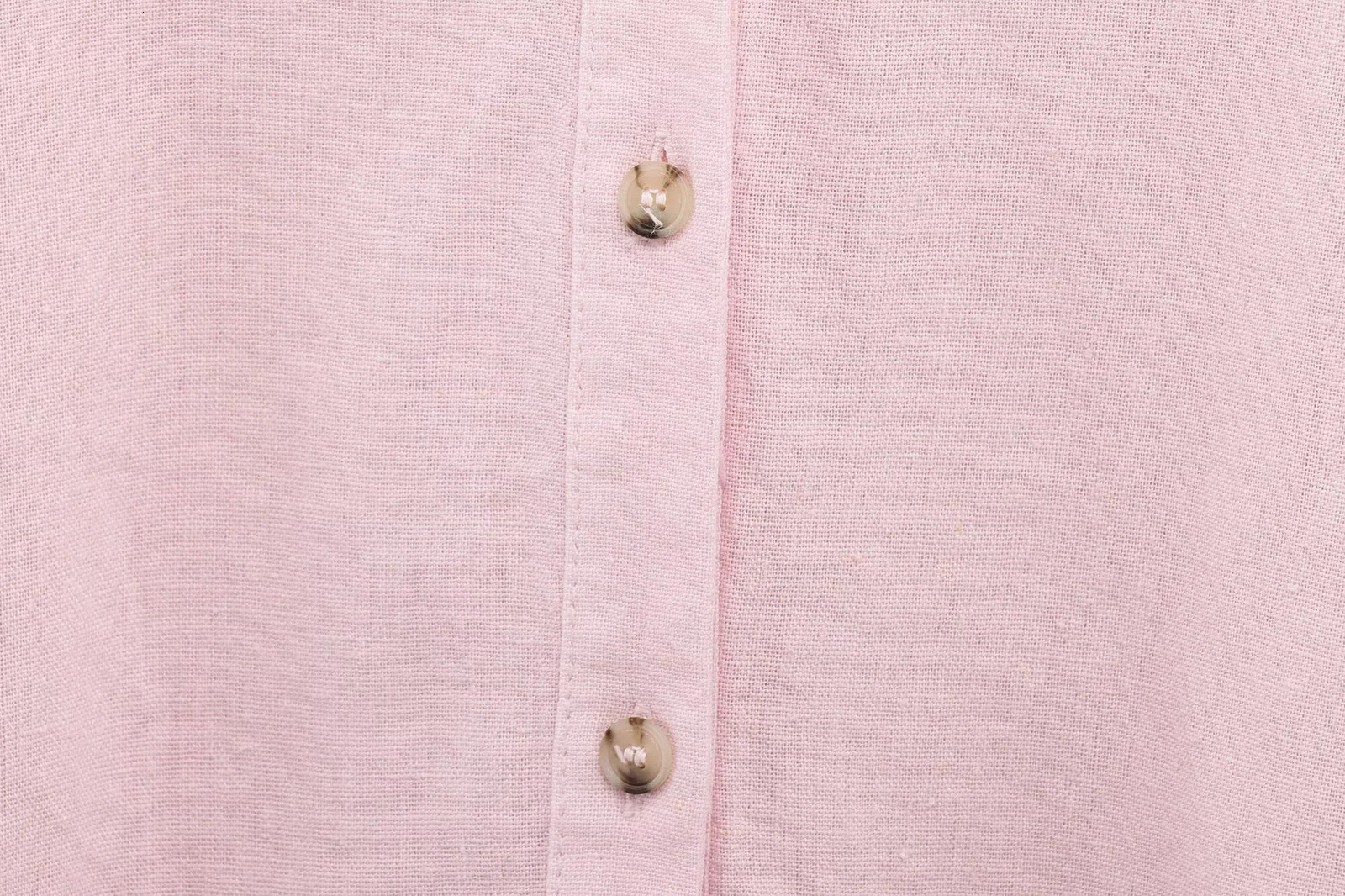 SpringSummer Womens Clothing Lightweight Linen Blended Wide Sleeves Comfortable Shirt 250407