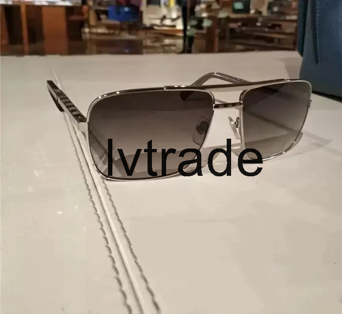 louise''vuttonliness viutonlies vittonlies lvity lvtity Attitude pilote sunglasses Z0259U Brand design Men classic attitude Metal square frame Popular retro 52QJ