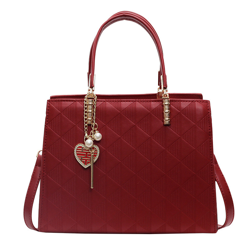 2025S Designer Women S Bag Handheld Wedding Women In Autumn Winter Large Capacity Handbag For Brides Fashionable And Casual Single Shoulder Crossbody 