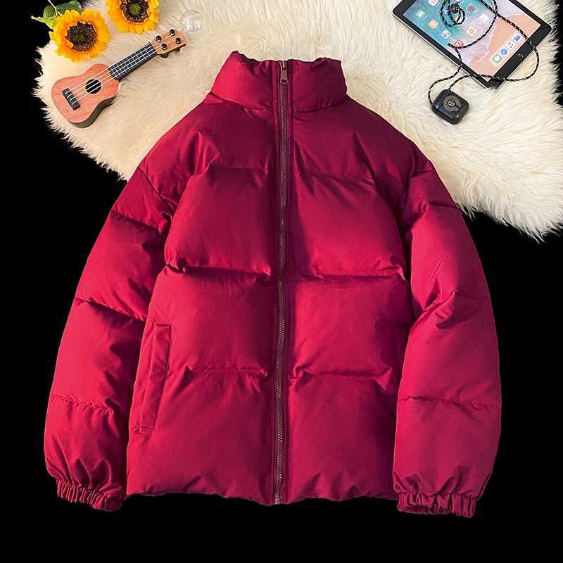 Streetwear Parka Jacket Male Outwear Overcoat Winter Mens Casual Windproof Padded Puffer Jackets Man Thick Stand Collar ParkasT251107