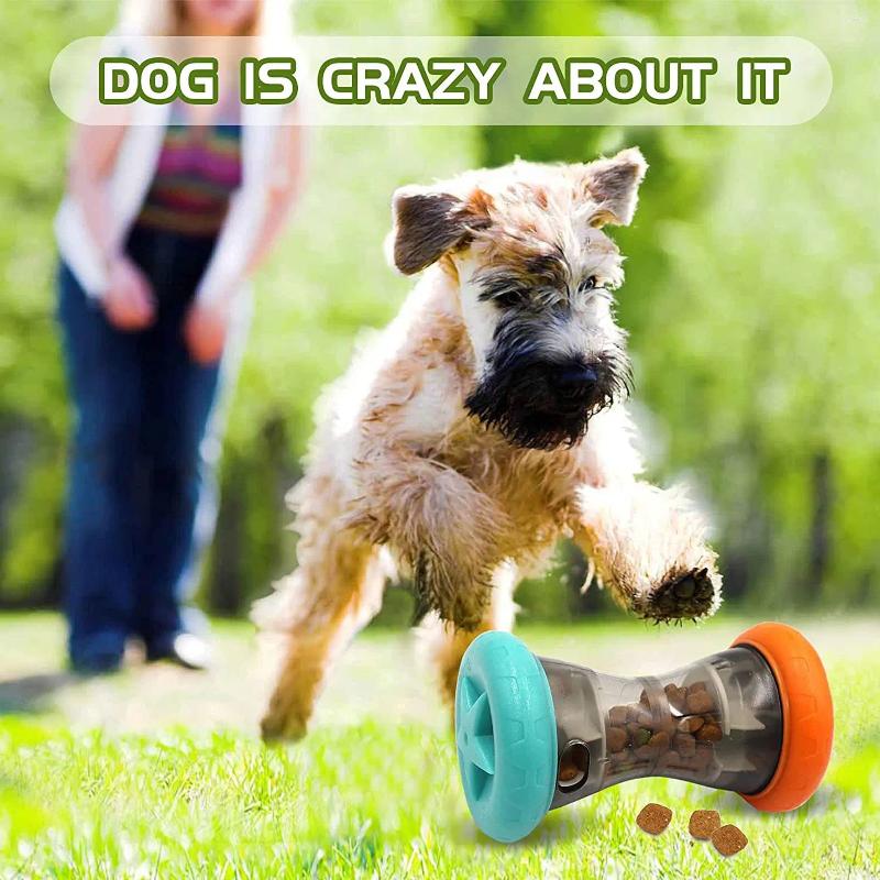Update Pet Supplies -Selling And Dog Toys Puzzle Entertainment Bell Rolling Food Dispenser Automatic Feeder