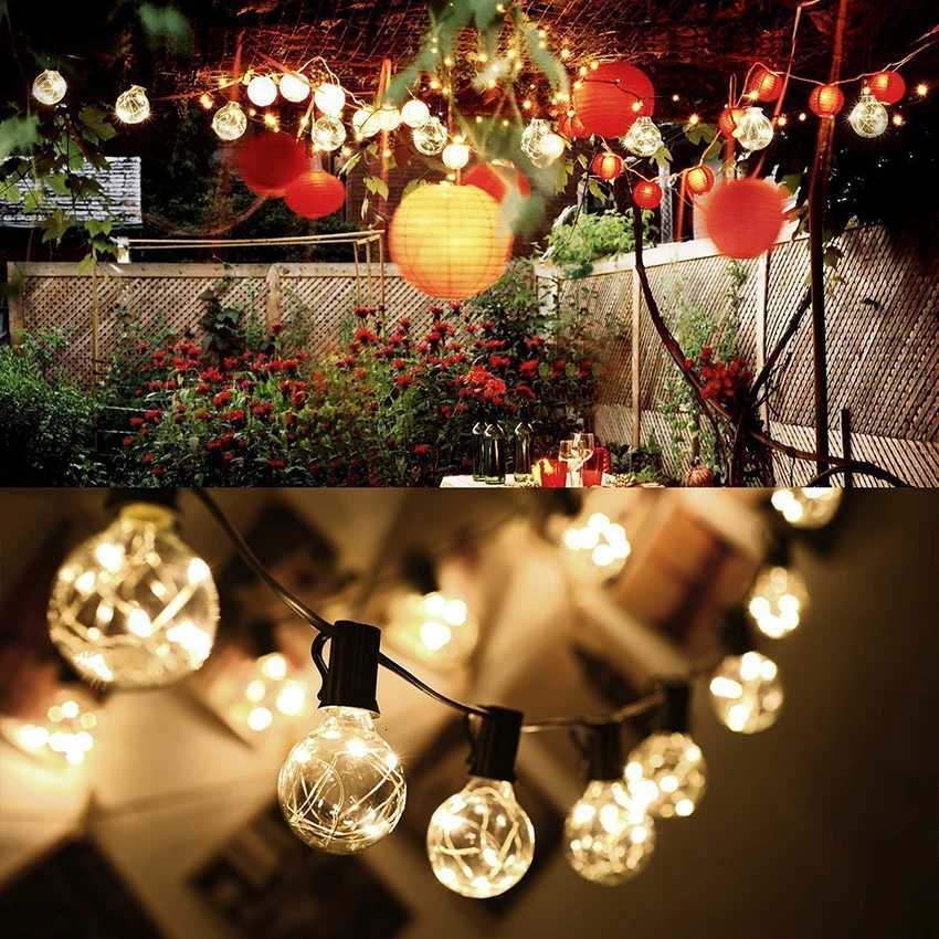 LED Fairy Lights Retro Bulb Garlands Battery-operated Garland New Years Eve Decoration Wedding Party Garden Christmas Decor W251107