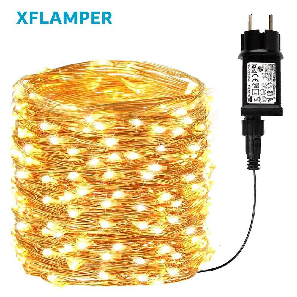 100M 1000LED Warm White Fairy Lights Outdoor Waterproof Bendable Indoor Christmas Holiday Party Wedding Garden Decoration W251107