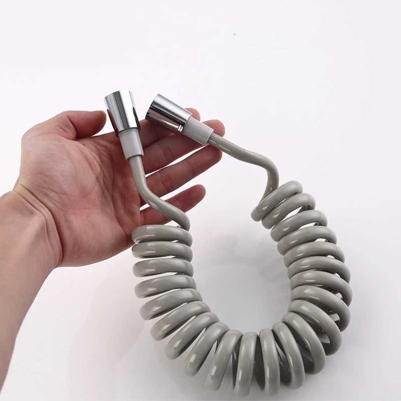 15m/2m Telephone line Shower Hose PU Bathro Spring ible for Water Plumbing Toilet Bidet Sprayer Bathro Accessories Y251107