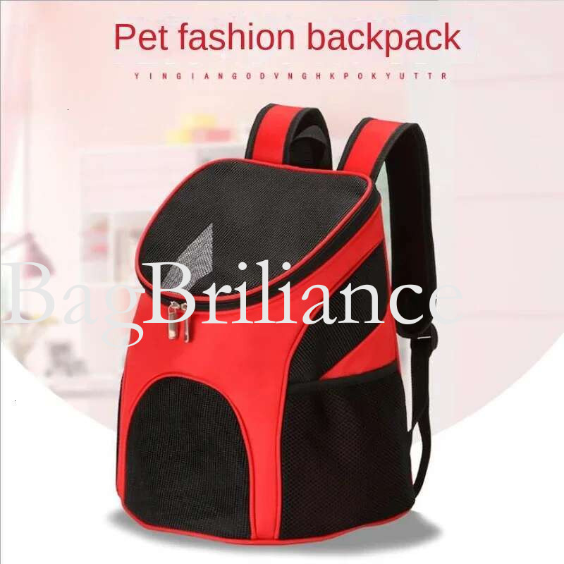 Cat Carrying Bag Foldable Double Shoulder Portable Pet Products Travel Outdoor Breathable Backpack Factory Direct Selg