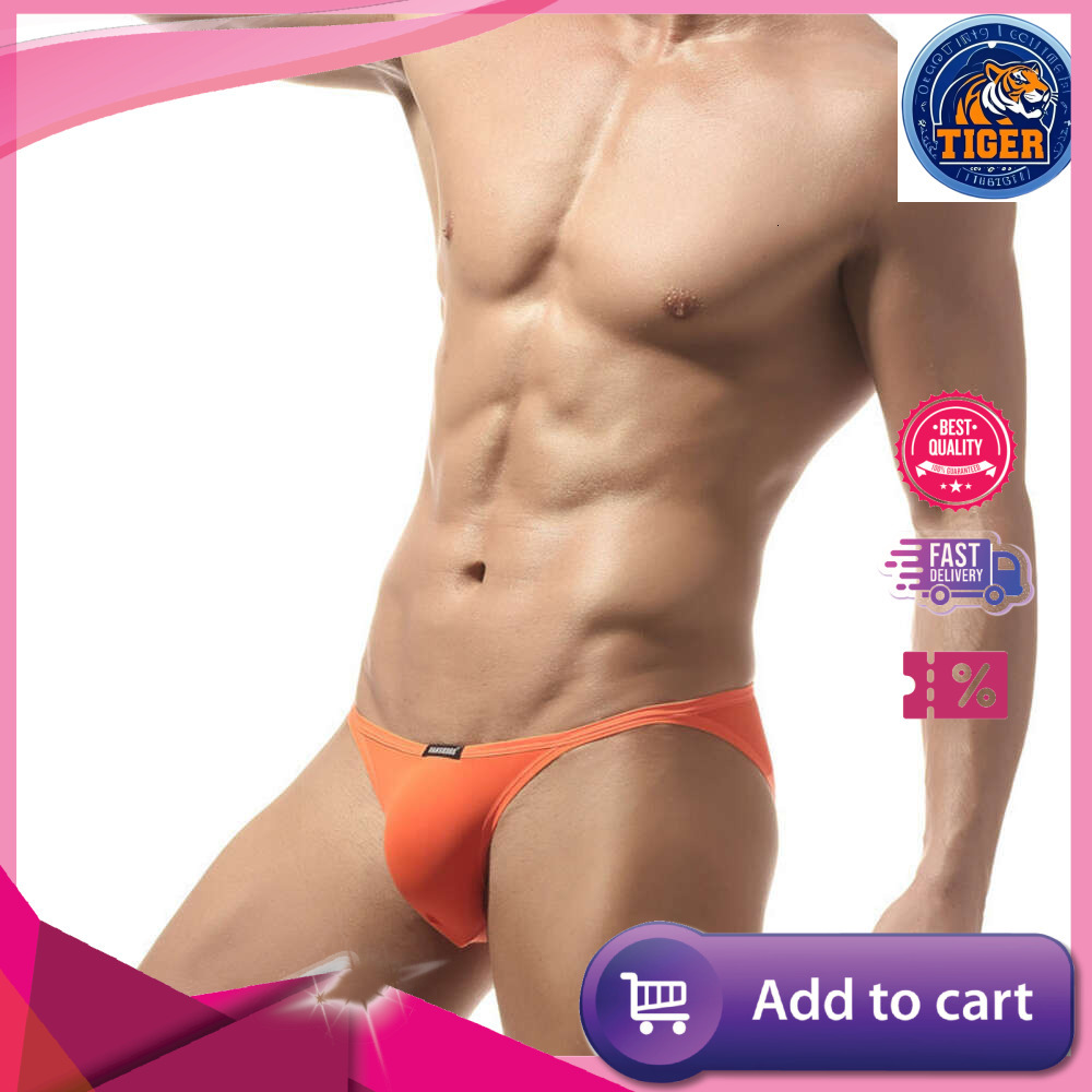 Ddmytiger Couple Bikini Ice Silk Swimming Underwear Narrow Edge Triangle Pants Men S VS XSJ H