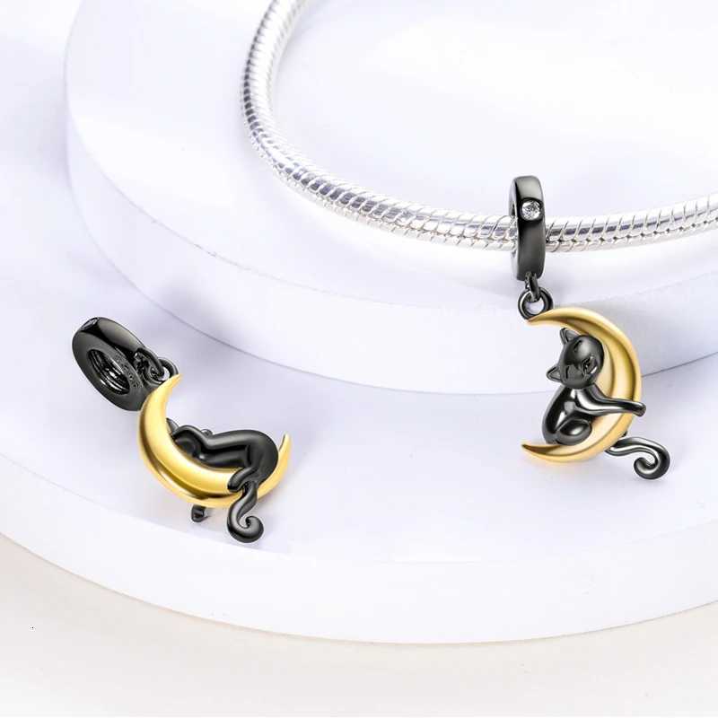 Cat Collection 925 Silver Charms Bead Persian Bell Anderson Multifarious Cats Dangle Fit Bangle Bracelet Necklace DIY JewelryXJ251107