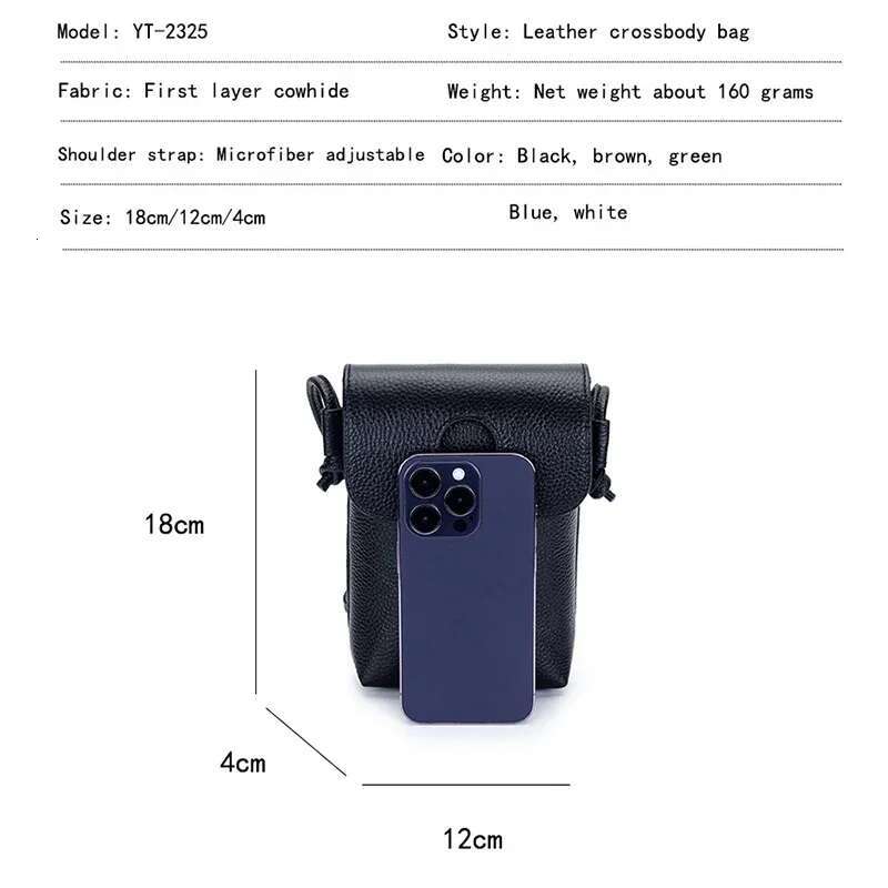 Brand Design Crossbody Bags For Women Small Cell Phone Wallet Purse With Adjustable Strap Women's Shoulder Bag Handbag