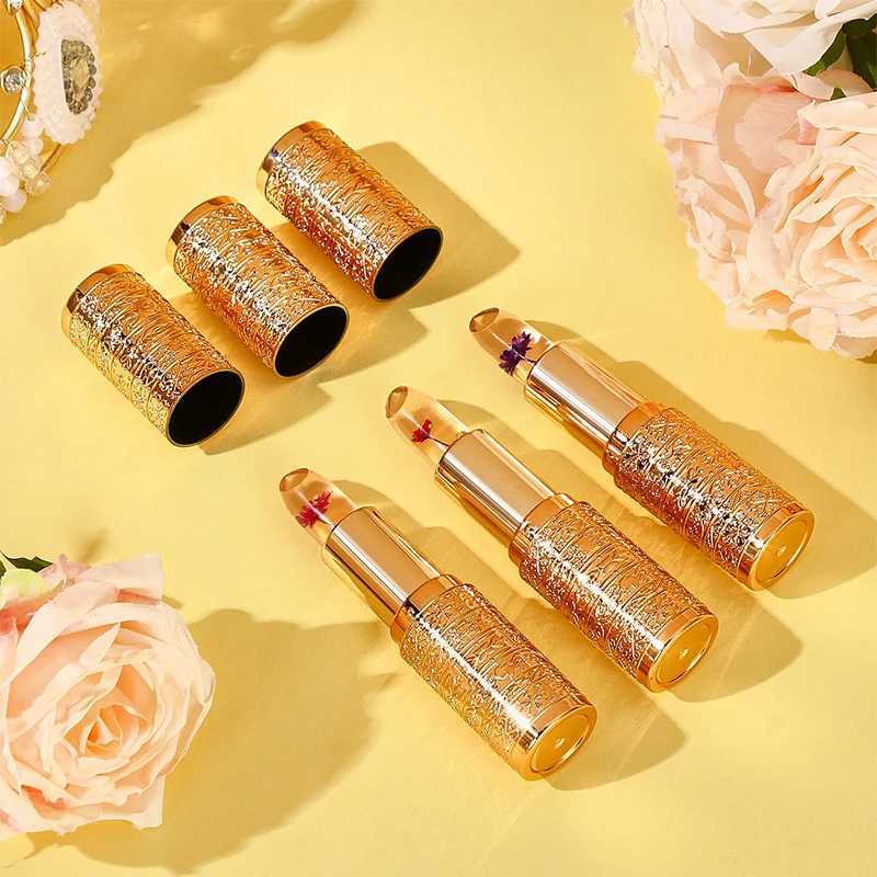 Crystal Color Changing Petal Lipstick for Women Long lasting Non stick Cup lipstick W250407