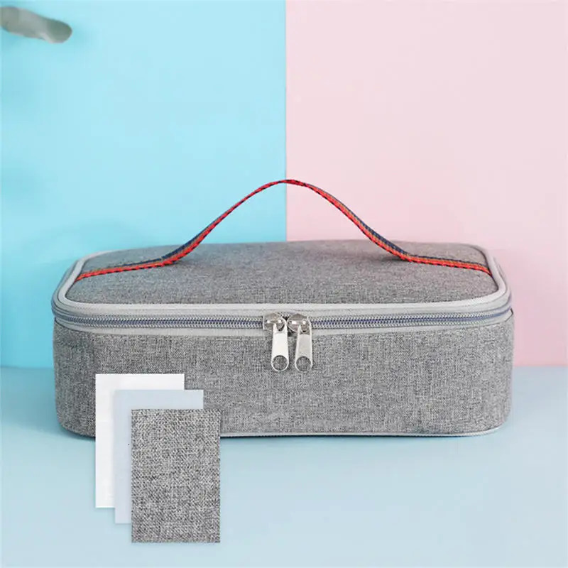 Portable cooler bag ice pack lunch box insulated packaging food picnic 250401